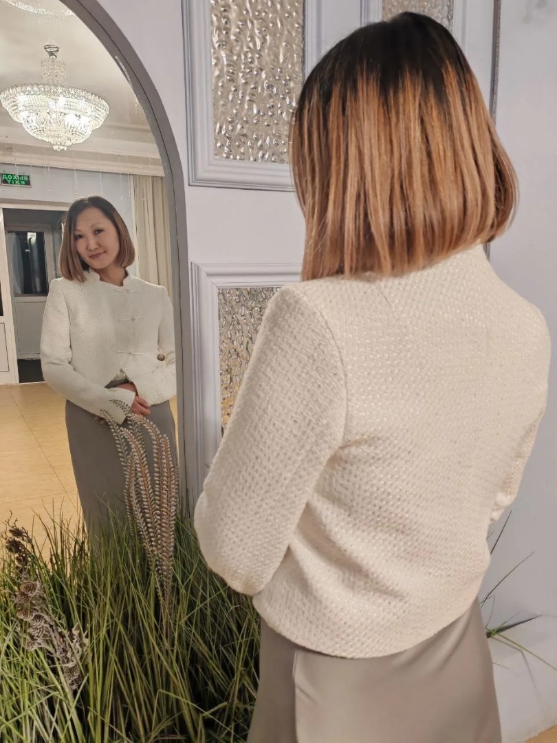 Жакет в стиле азиатская Шанель фото