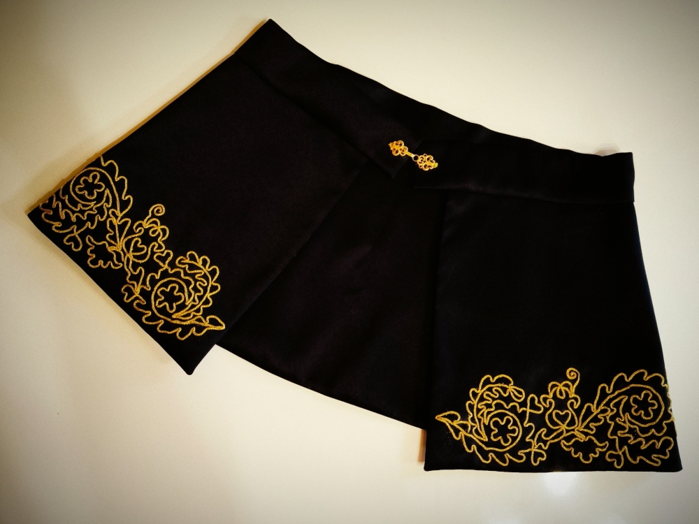 Баска-пояс с вышивкой фото