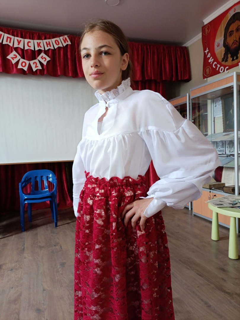 Блуза Алёна для церковного хора фото