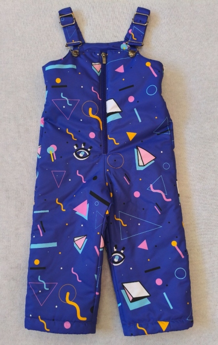 Выкройка детского полукомбинезона