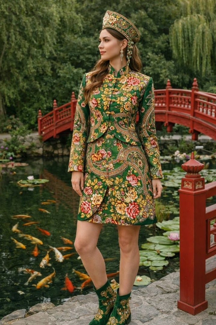 Жакет по выкройке «Игикай» фото