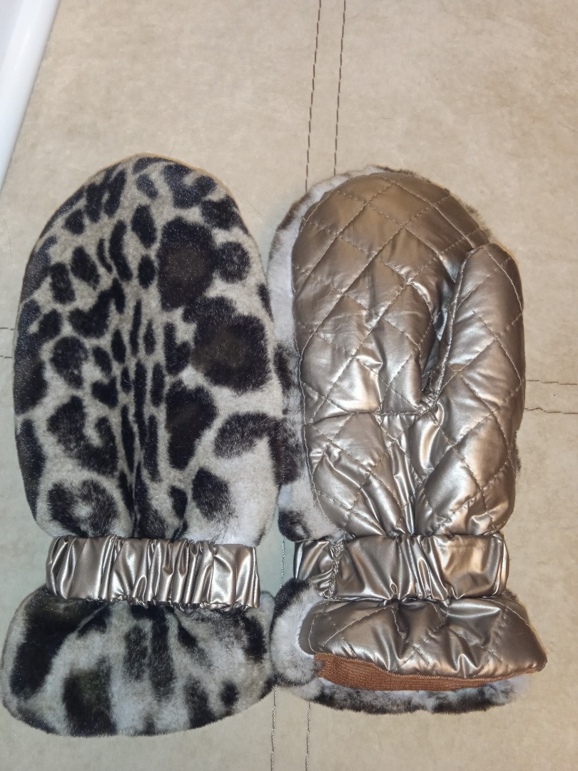 Рукавички под шапочку-ушаночку фото