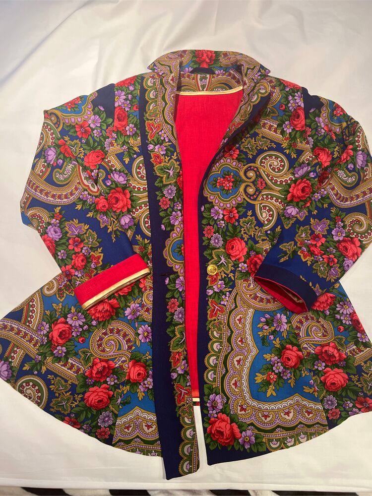 Красота павловопосадских платков в одежде фото