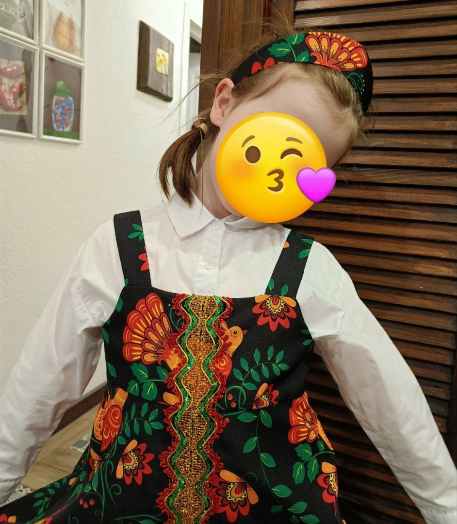 Наш сарафан по выкройке «Аня» фото