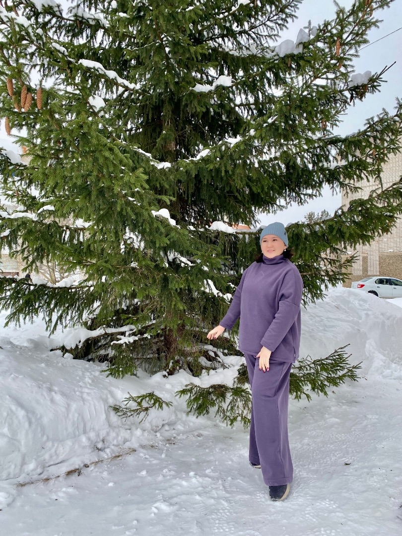 Теплый костюмчик для любого повода фото