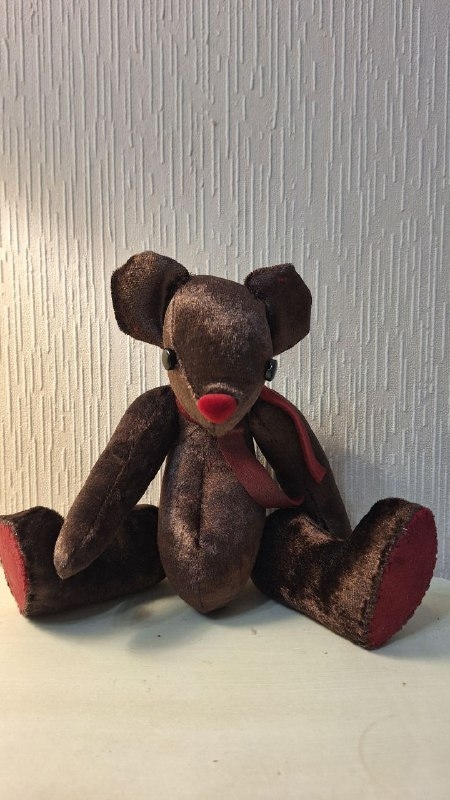 Мишка Валентинка фото