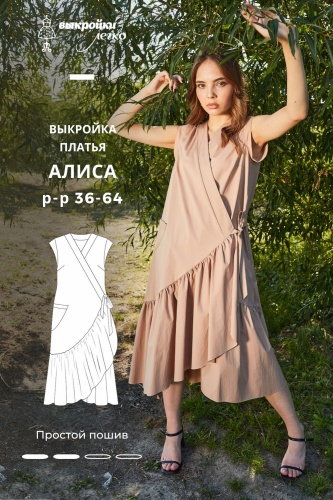 Выкройка платья «Алиса»