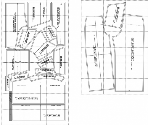 Выкройка утеплённых брюк «Арья»_normal