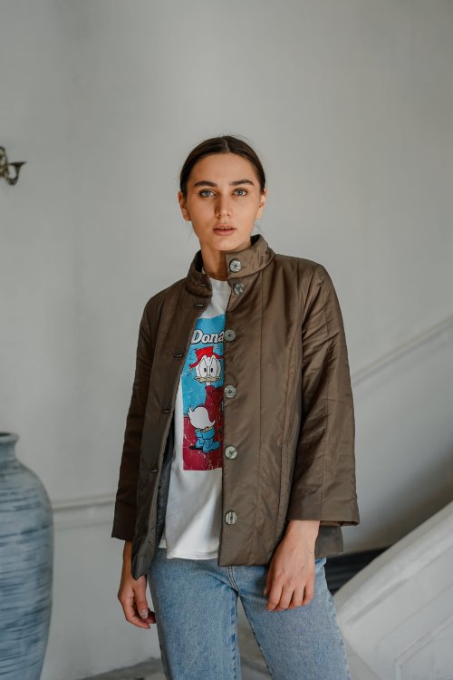 Выкройка куртки А-силуэта с втачным рукавом_normal