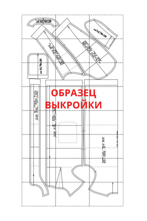 Выкройка пальто-кокон. Бохо коллекция «Аяна»_normal