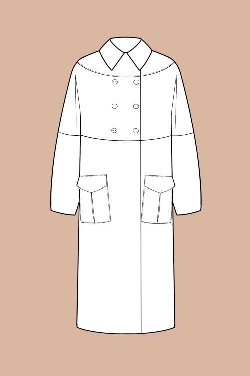 Выкройка платья-пальто. Коллекция «Пятница»_normal