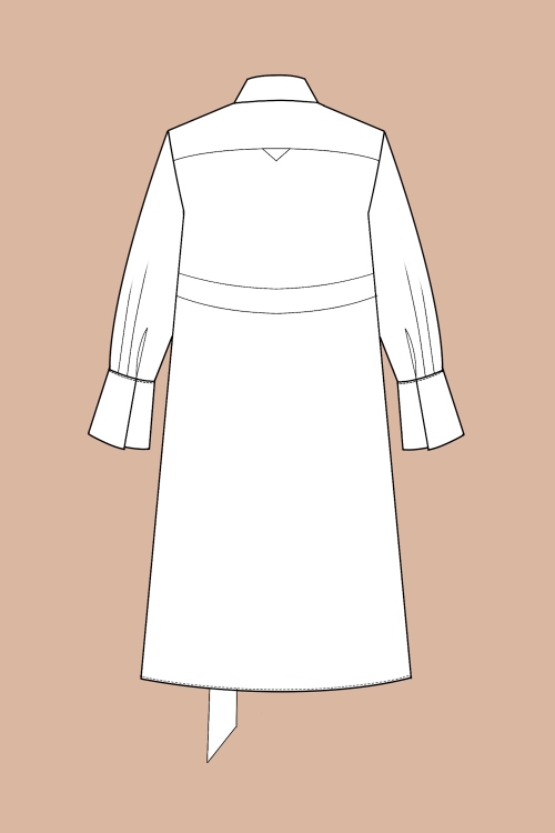 Выкройка платья-рубашки. Коллекция «Пятница»_normal
