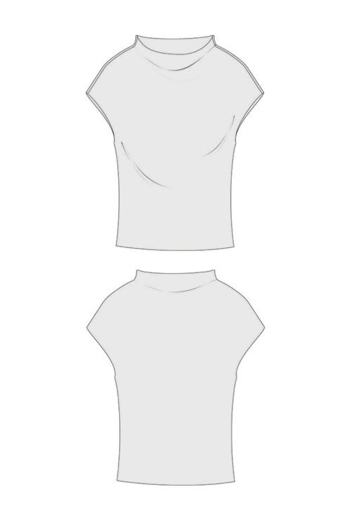 Выкройка топа со спущенным плечом_normal