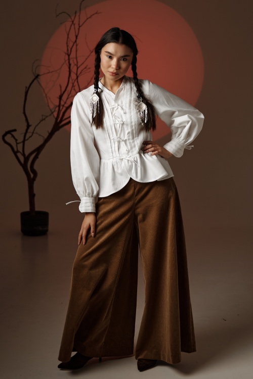 Выкройка блузы. Коллекция в азиатском стиле «Икигай»_normal