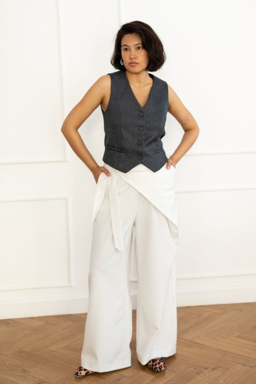 Выкройка брюк. Оригами коллекция «Акира»_normal