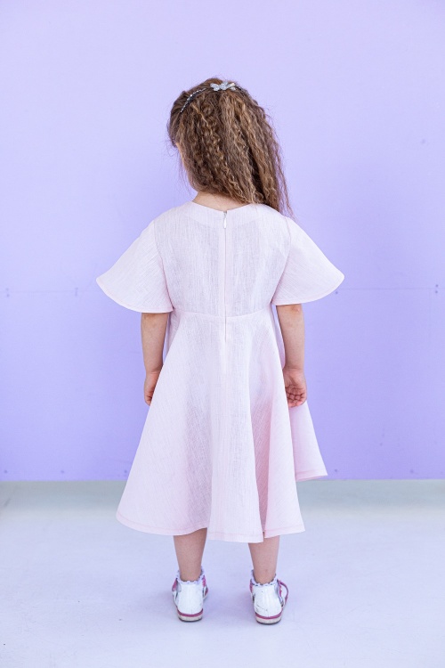 Выкройка платья для девочки. Курортная коллекция «Облака»_normal