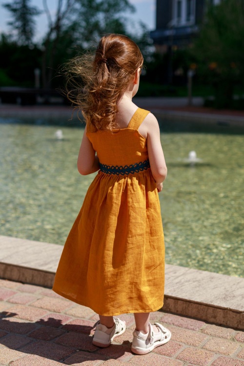 Выкройка детского сарафана. Беззаботная коллекция «Лиза»_normal