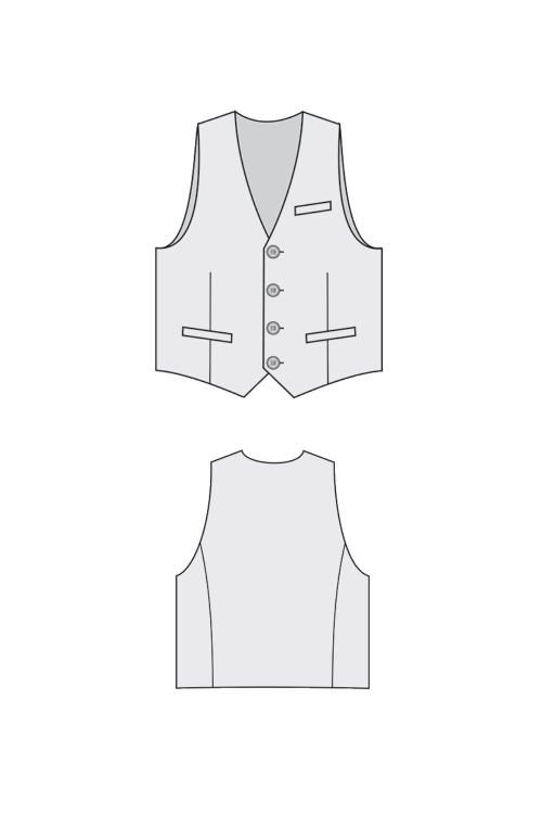 Выкройка детского жилета_normal