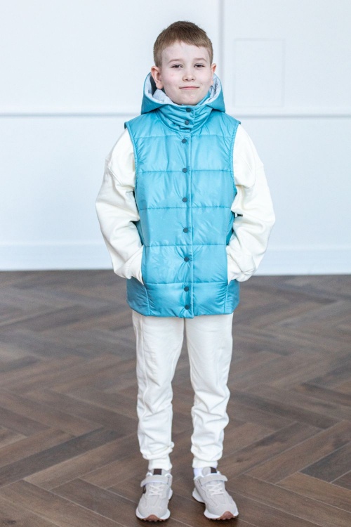 Выкройка детского жилета. Тёплая коллекция «Межсезонье»_normal