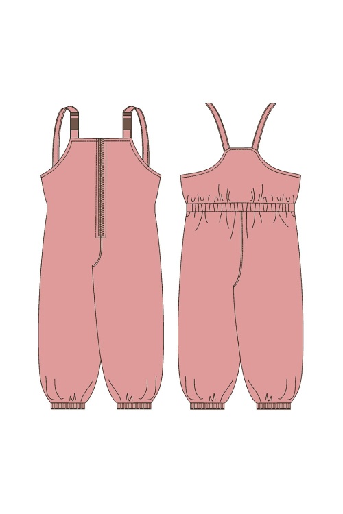 Выкройка детского зимнего полукомбинезона_normal