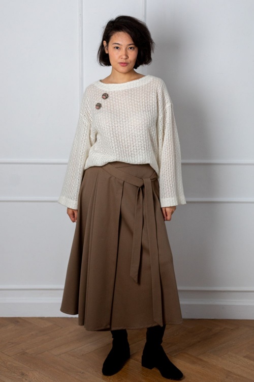 Выкройка джемпера. Коллекция с котиками «Миу»_normal