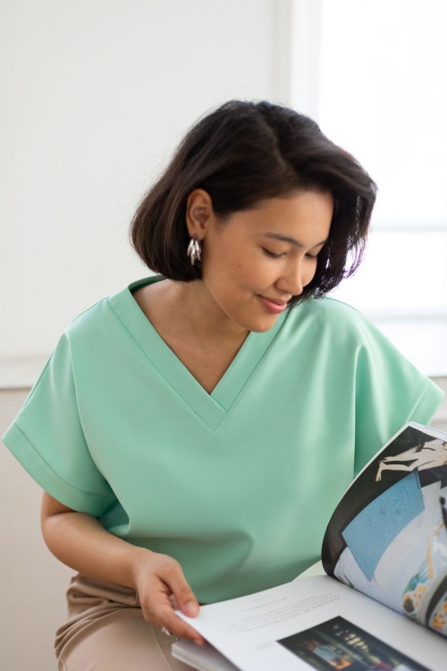 Выкройка футболки. Оригами коллекция «Акира»_normal