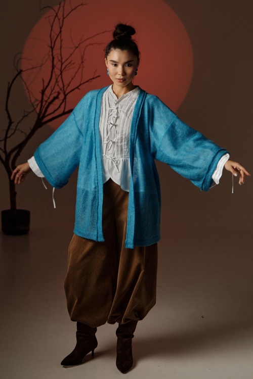 Выкройка кардигана. Коллекция в азиатском стиле «Икигай»_normal