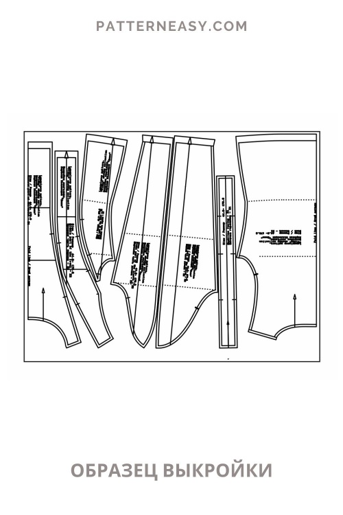 Выкройка лонгслива. Дерзкая коллекция «Вики»_normal