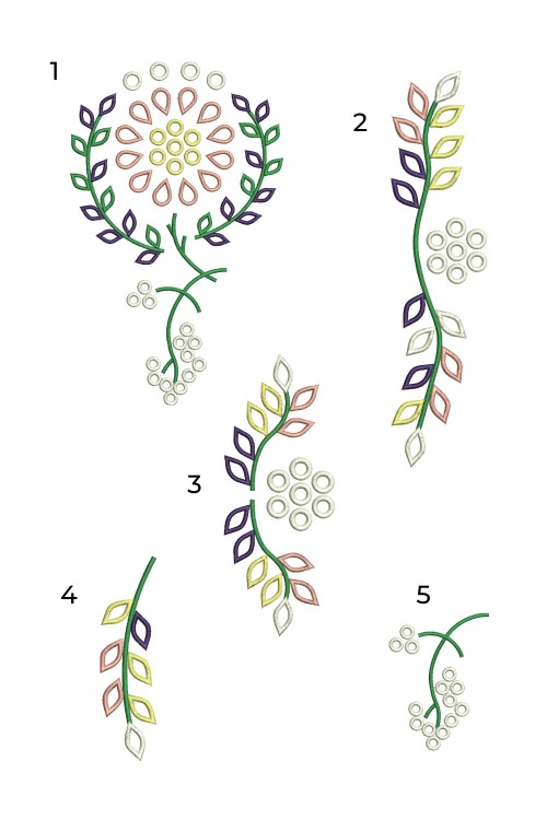 Набор дизайнов машинной вышивки ришелье. Хюгге коллекция «Ульяна»_normal