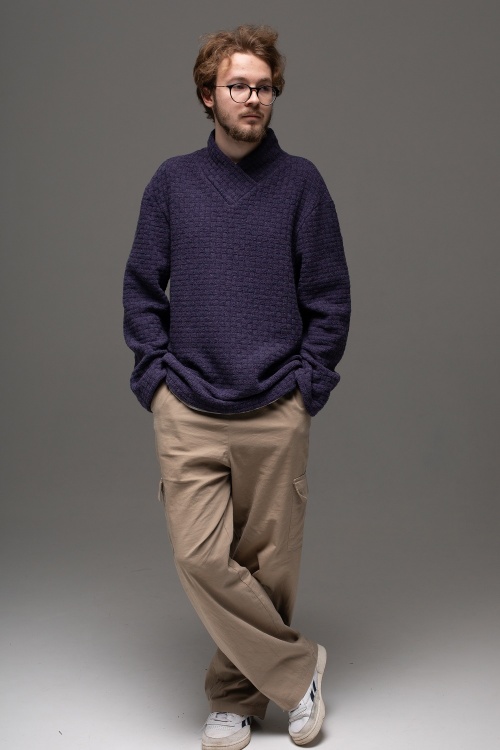 Выкройка мужского пуловера «Ульян». Хюгге коллекция_normal