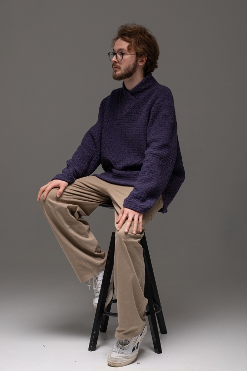 Выкройка мужского пуловера «Ульян». Хюгге коллекция_normal