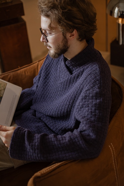 Выкройка мужского пуловера «Ульян». Хюгге коллекция_normal