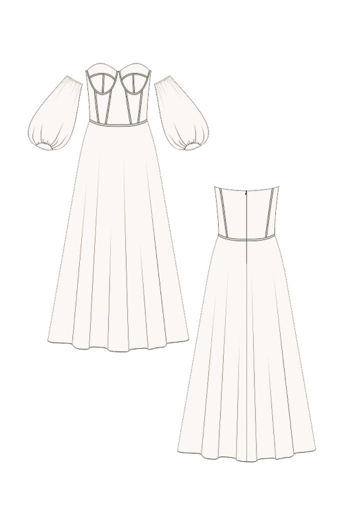 Выкройка платья «Алисия»_normal