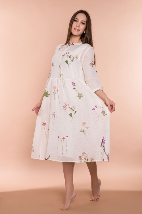 Выкройка платья в стиле бохо «Лаванда»_normal