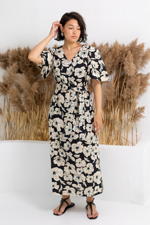 Выкройка платья. Коллекция с принтами «Дина»_normal