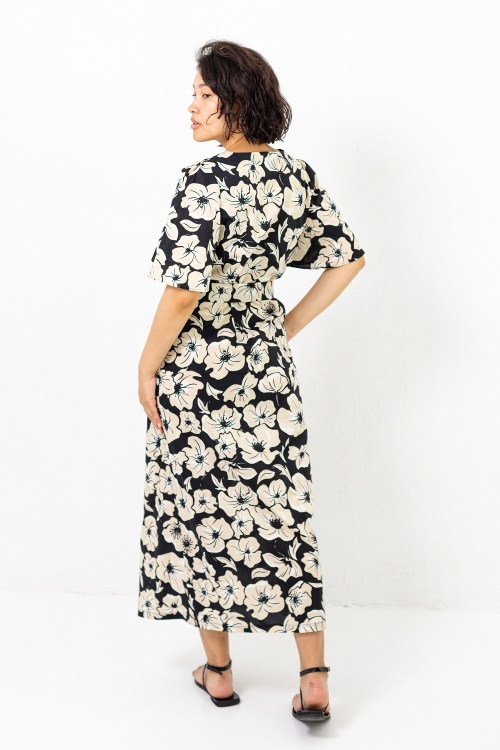 Выкройка платья. Коллекция с принтами «Дина»_normal