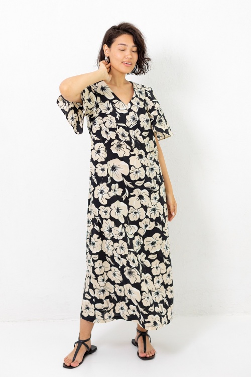 Выкройка платья. Коллекция с принтами «Дина»_normal