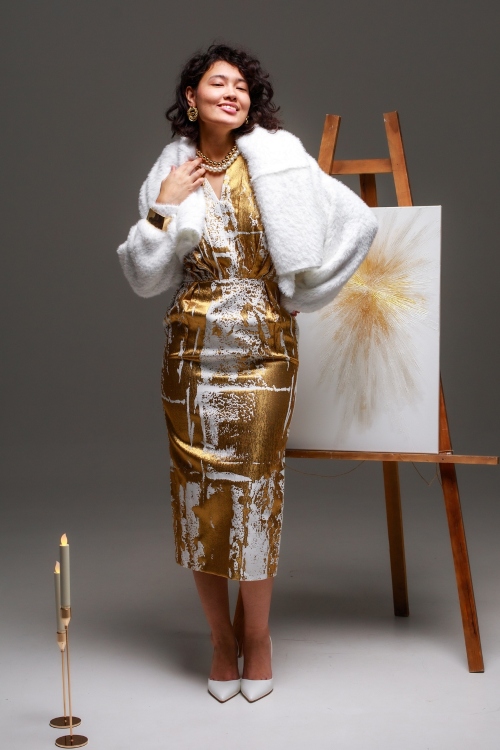 Выкройка платья-футляр. Праздничная коллекция «Джоконда»_normal