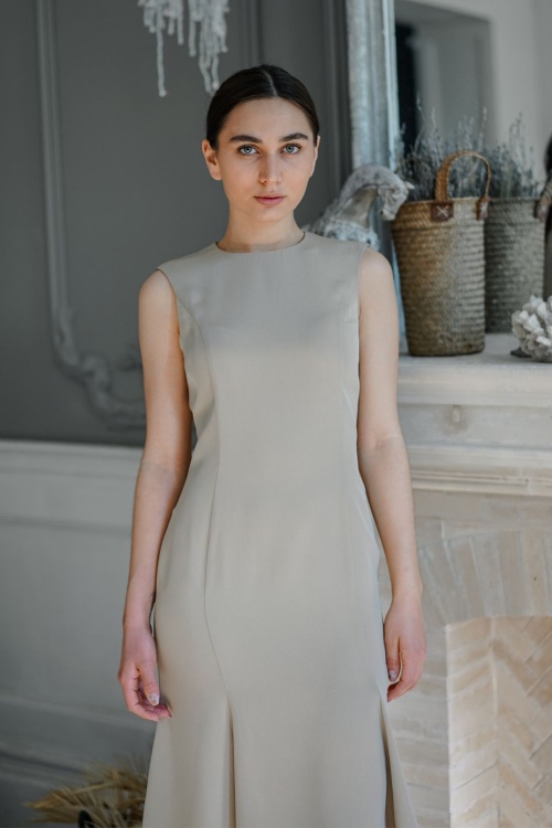 Выкройка платья с юбкой годе «Катерина»_normal