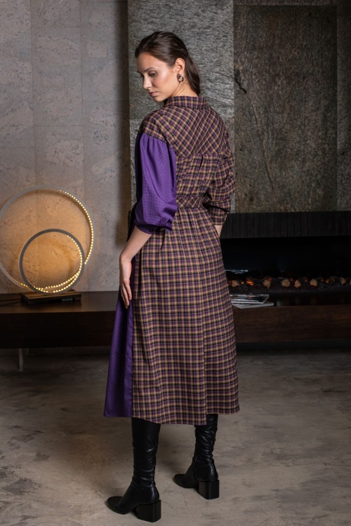 Выкройка платья-рубашки «Арина»_normal