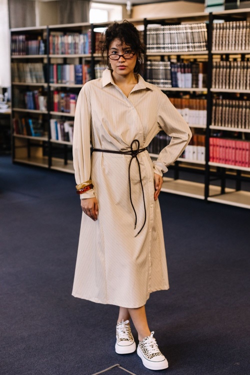 Выкройка платья-рубашки. Классная коллекция «Сентябрь»_normal