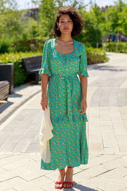 Выкройка платья с воланами. Беззаботная коллекция «Лиза»_normal