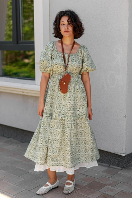 Выкройка платья с завышенной талией. Беззаботная коллекция «Лиза»_normal