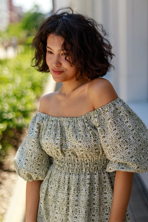 Выкройка платья с завышенной талией. Беззаботная коллекция «Лиза»_normal