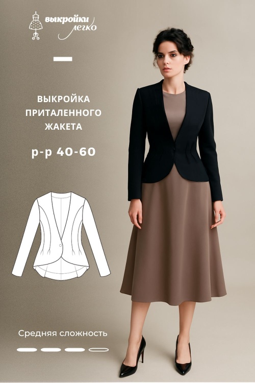 Выкройка приталенного жакета_normal