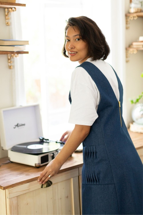 Выкройка сарафана. Оригами коллекция «Акира»_normal