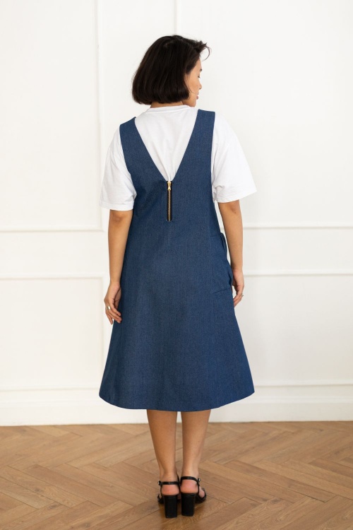 Выкройка сарафана. Оригами коллекция «Акира»_normal