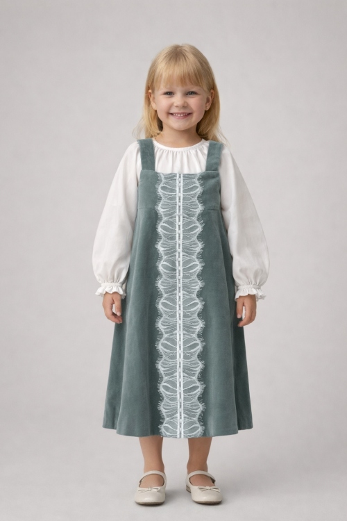 Выкройка детской блузы «Аня»_normal