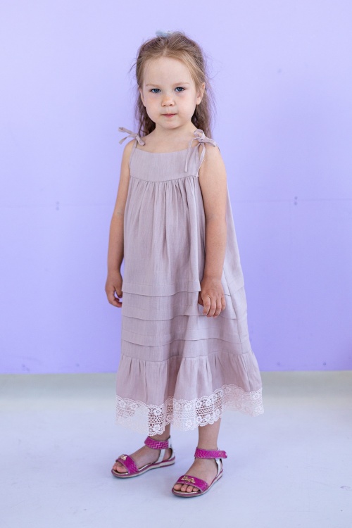 Выкройка сарафана для девочек. Курортная коллекция «Облака»_normal