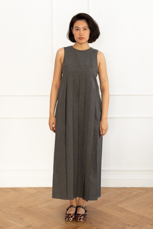 Выкройка сарафана со складками. Оригами коллекция «Акира»_normal